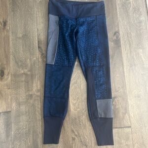 Lululemon Wunder Under Luon Sashiko Patch Leggings